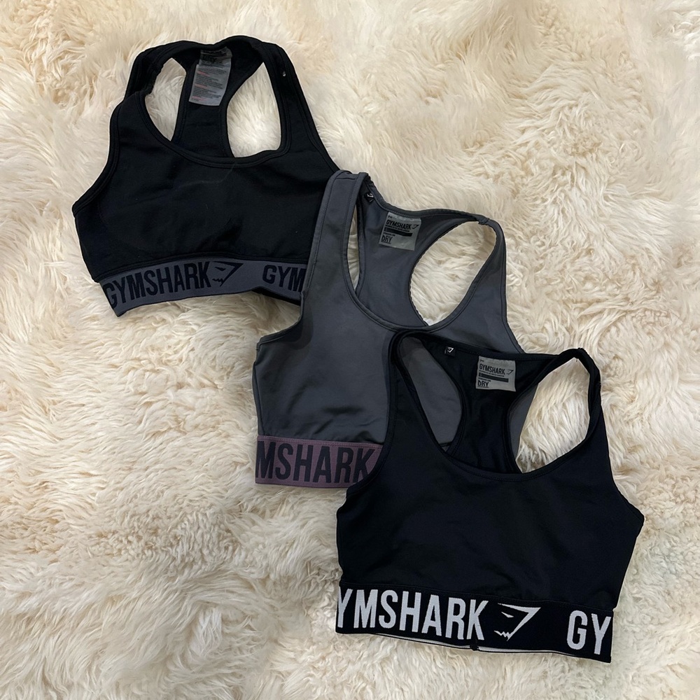 Gymshark Sports Bra - 3 Pack Small